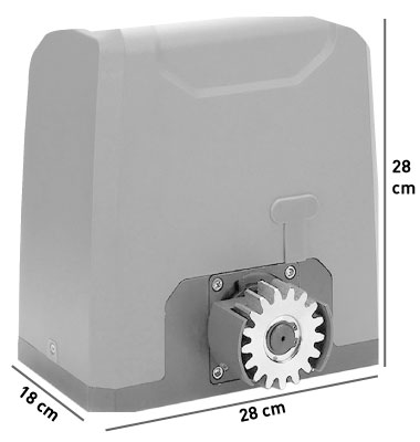medidas motor industrial